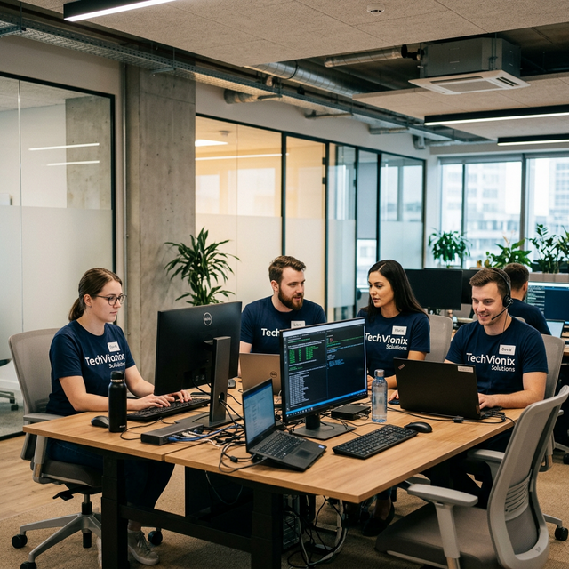 TechvionixSolutions Professional IT Support Team